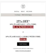 MAHI Leather coupon verification screenshot