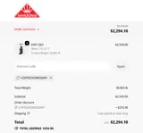 Mahlkönig USA coupon verification screenshot