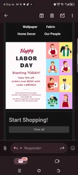 Labor24 coupon verification screenshot