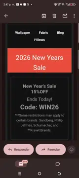 Win26 coupon verification screenshot