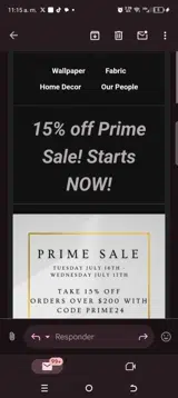 Prime24 coupon verification screenshot