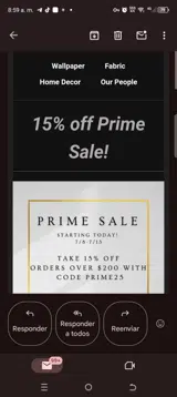 Prime25 coupon verification screenshot