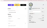 WELCOME10 coupon verification screenshot
