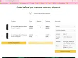 BLACK coupon verification screenshot