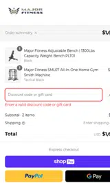 8DLR9FR7 coupon verification screenshot