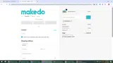 Makedo coupon verification screenshot