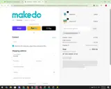 Makedo coupon verification screenshot