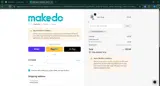Makedo coupon verification screenshot