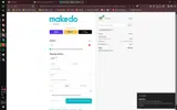 Makedo coupon verification screenshot