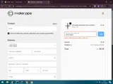 Maker Pipe coupon verification screenshot