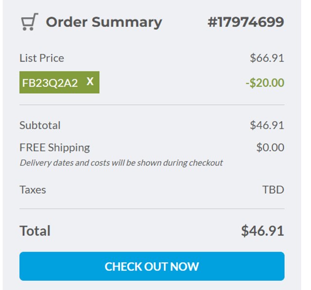 MakeStickers checkout page showing MakeStickers promo code box | Screenshot taken by SimplyCodes community member on Sep 2, 2025