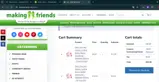 LOVEMAKINGFRIENDS coupon verification screenshot