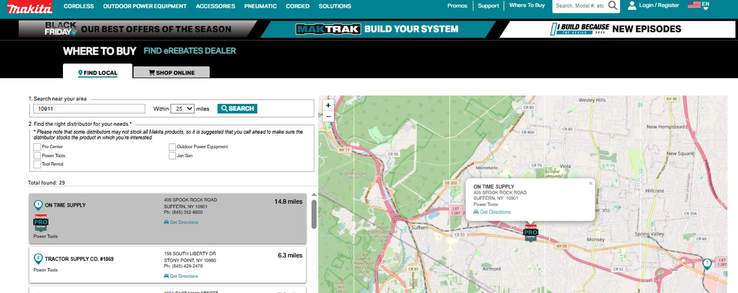 Makita promo code screenshot showing code XML06PT1 applied at Makita checkout page. Uploaded by SimplyCodes community member Toundjiale on Nov 8, 2025