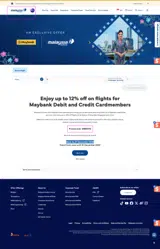 Malaysia Airlines coupon verification screenshot