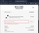 EXTRA10 coupon verification screenshot