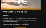 Maluna coupon verification screenshot