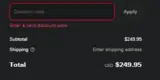 MAM Originals coupon verification screenshot