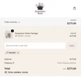 MBARRY coupon verification screenshot
