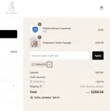 TOPNOTCH coupon verification screenshot