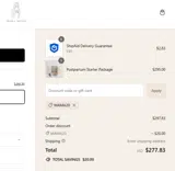 MAMA20 coupon verification screenshot