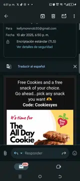 Mama Sezz coupon verification screenshot