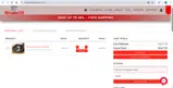 Mammoth Outlet coupon verification screenshot