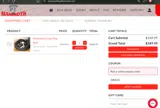 Mammoth Outlet coupon verification screenshot