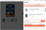 Manatee Gourmet Coffee coupon verification screenshot