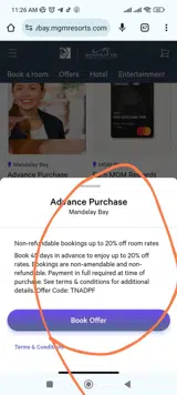 TNADPF coupon verification screenshot