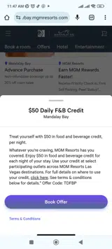 TDFBP coupon verification screenshot