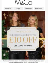 MERRY10 coupon verification screenshot