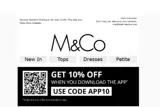 APP10 coupon verification screenshot