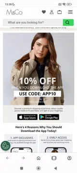 App10 coupon verification screenshot