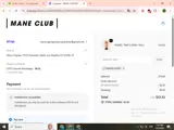 MANECLUB25 coupon verification screenshot