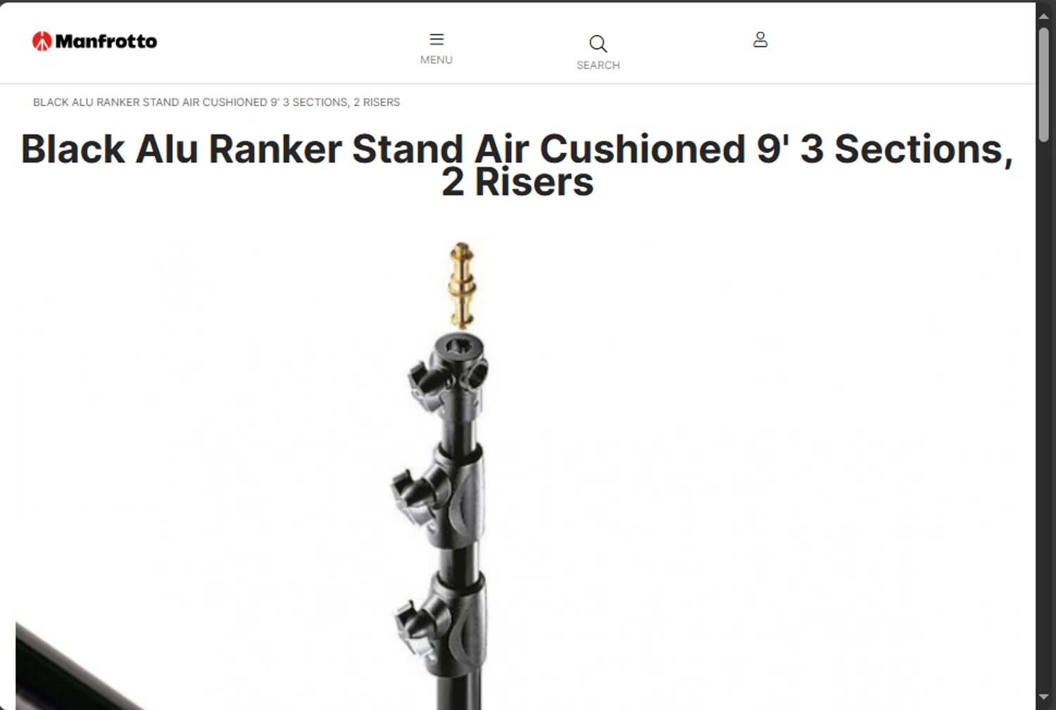 Manfrotto promo code screenshot showing code MANFROTTOHB applied at Manfrotto checkout page. Uploaded by SimplyCodes community member jupitera on Sep 17, 2025