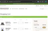 Mangelsen coupon verification screenshot