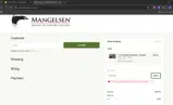 Mangelsen coupon verification screenshot
