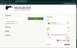 Mangelsen coupon verification screenshot