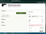 Mangelsen coupon verification screenshot