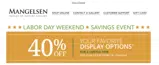 Mangelsen coupon verification screenshot