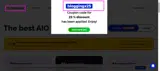 bloggingx25 coupon verification screenshot