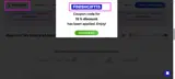 FINISHGIFT15 coupon verification screenshot