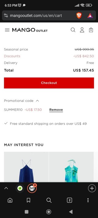 Mango Outlet Promo Codes - 10% Off (Verified) Jul 2025