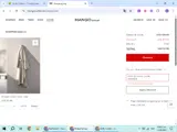 Mango Outlet coupon verification screenshot