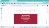Mango Outlet coupon verification screenshot