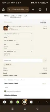 FRESH5 coupon verification screenshot
