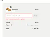 HERMOSA coupon verification screenshot
