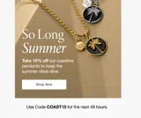 COAST15 coupon verification screenshot
