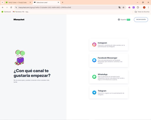 ManyChat checkout page showing ManyChat promo code box | Screenshot taken by SimplyCodes community member on Sep 2, 2024