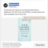 Manymoons coupon verification screenshot